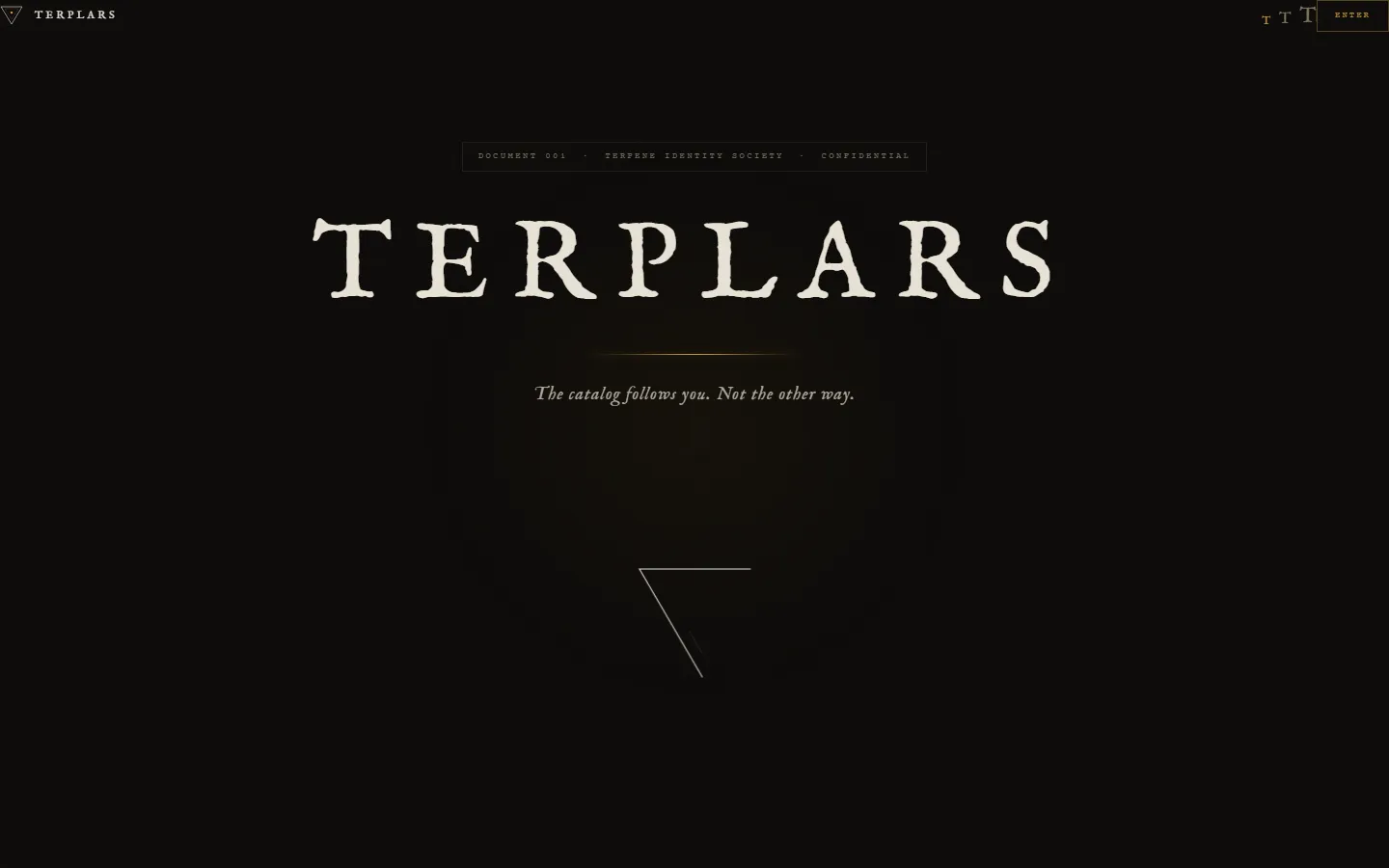 Terplars website screenshot